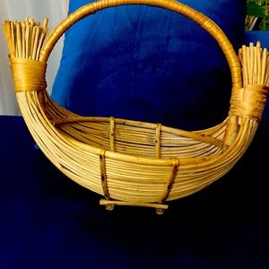 Unique basket for a variety of uses.